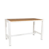 In & Outdoor Bar Table White