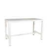 In & Outdoor Bar Table White