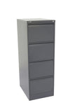 GO Vertical Filing Cabinet 4 draw graphite