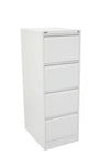 GO Vertical Filing Cabinet 4 draw white