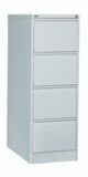 GO Vertical Filing Cabinet 4 draw grey