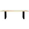 Apollo Black & Natural Elm Dining Table