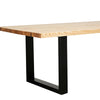 Apollo Black & Natural Elm Dining Table