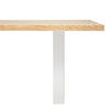 Apollo White 1800 Natural Elm Dining Table 