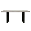 Apollo Black 2400 Polished Concrete Dining Table 