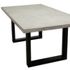 Apollo Black 2400 Polished Concrete Dining Table 