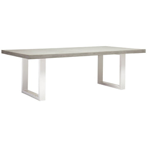 Apollo White 2400 Polished Concrete Dining Table