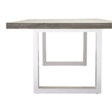 Apollo White 2400 Polished Concrete Dining Table