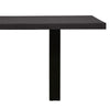 Apollo Black 2400 Black Polished Concrete Dining Table 