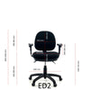 CHESTER-Medium-Back-Adjustable-Arms-Ratchet-School-Office-Chair 
